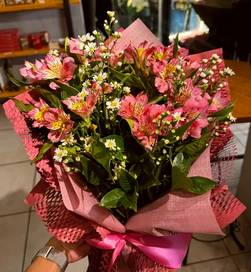 Buquê Encanto Rosé