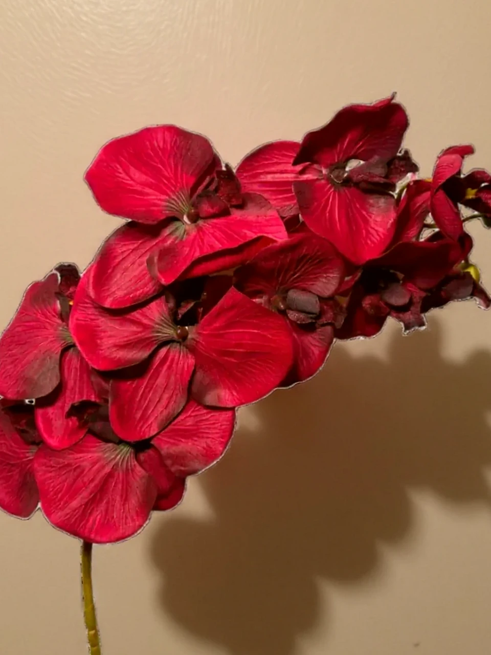 Orquídea Vermelha Atificial