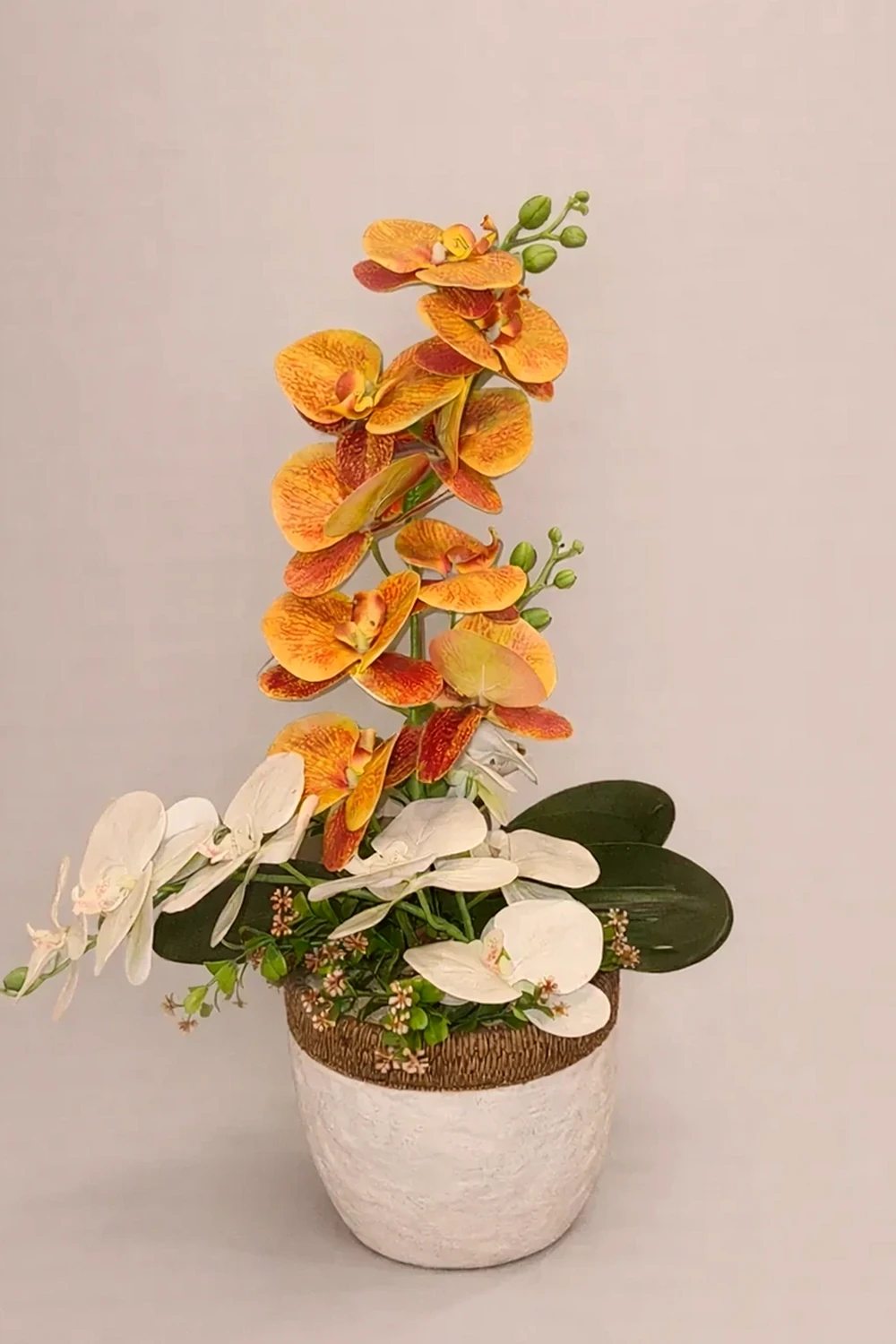 Arranjo Artificial de Orquídeas Tropicais