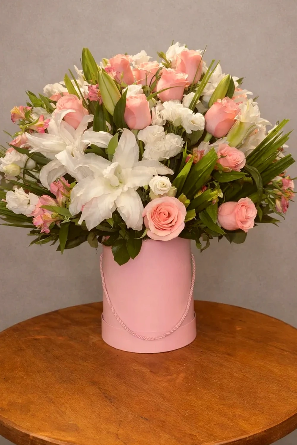 Arranjo Luxo Rosa Premium